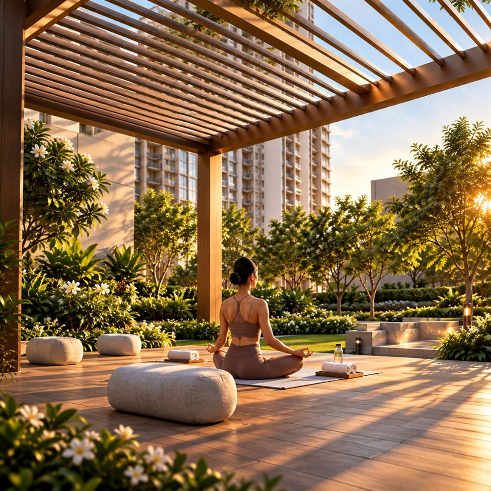 Orbis Phase 1 yoga area Ghansoli